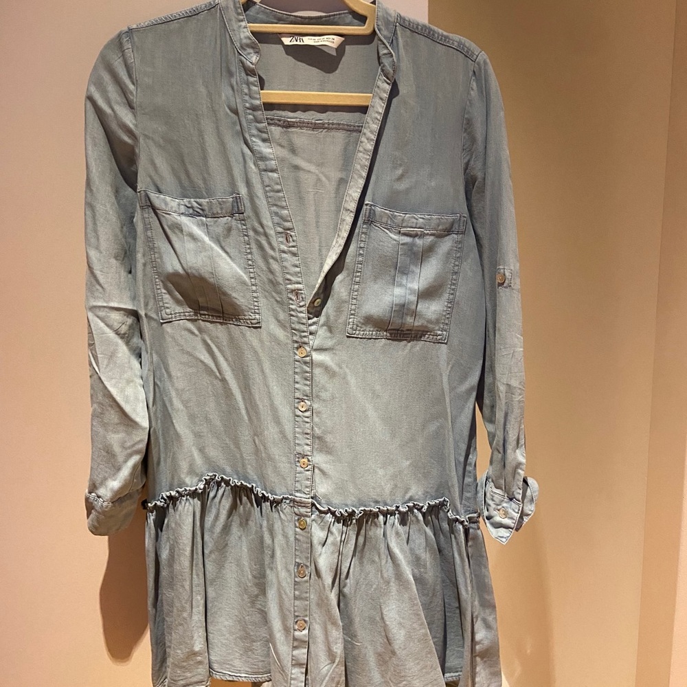 Zara denim dress